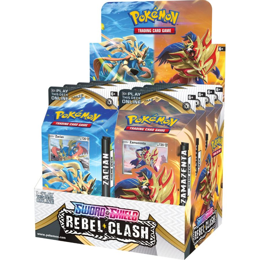 Pokemon TCG Sword & Shield Rebel Clash Theme Deck