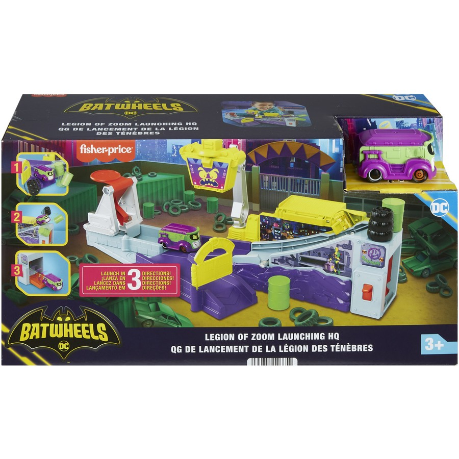 Fisher Price Batwheels Legion of Zoom HQ Playset