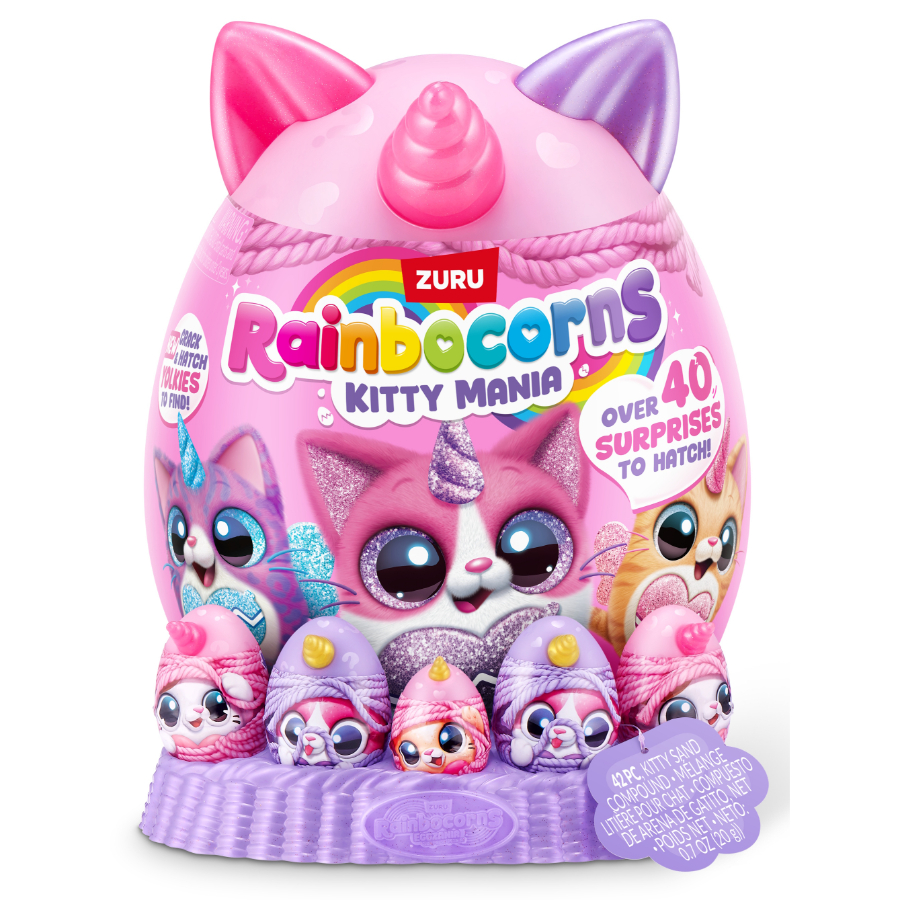 Rainbocorns Eggzania Kittymania Assorted