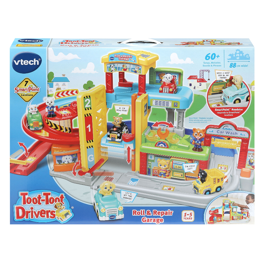 VTech Toot Toot Drivers Roll & Repair Garage