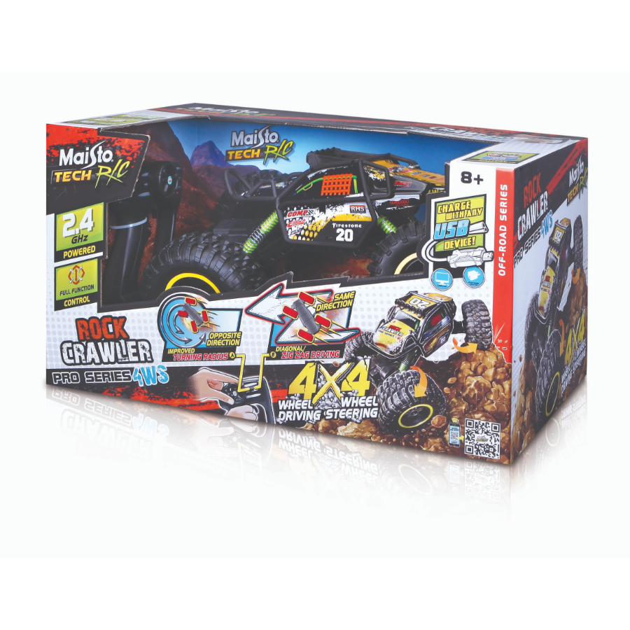 Maisto Tech Radio Control Rock Crawler Pro Series