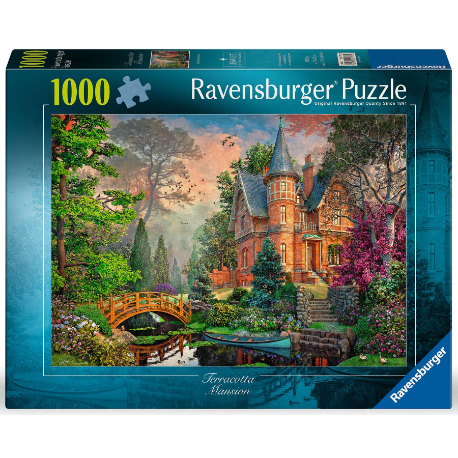Ravensburger Puzzle 1000 Piece Terracotta Mansion
