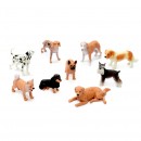 Animal World Figurines Dogs 9 Piece Set