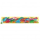 Crocodile Creek 60 Piece Floor Puzzle Super 6 Foot Long Dino World