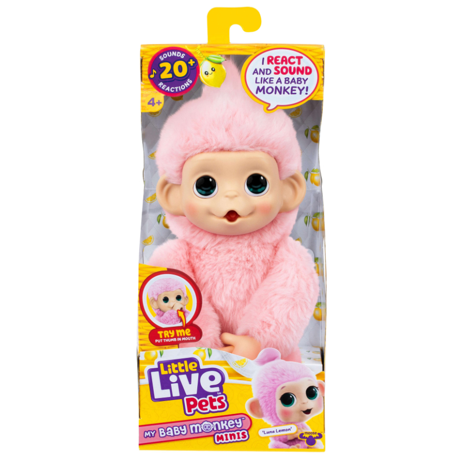 Little Live Pets My Baby Monkey Minis Assorted