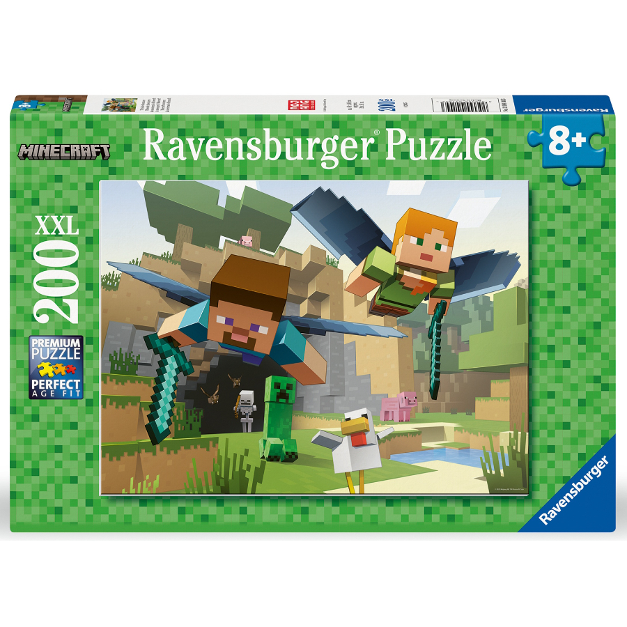 Ravensburger Puzzle 200 Piece Minecraft