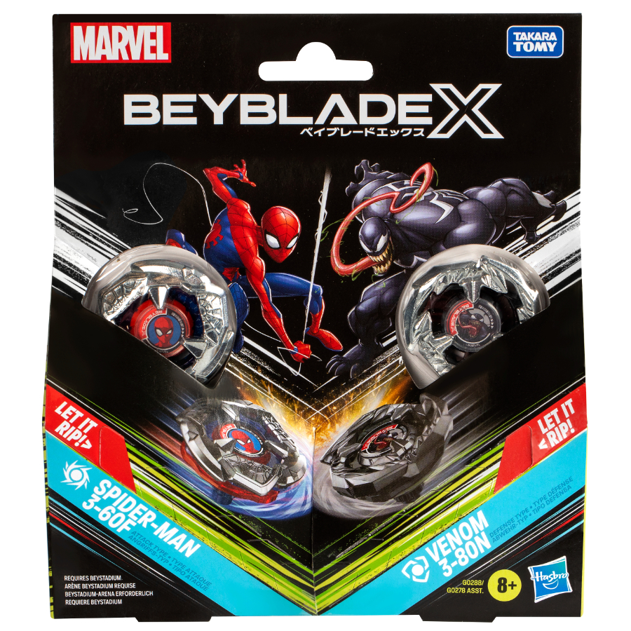 Beyblade X Spider-Man & Venom Pack