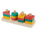 Fisher Price Wooden Shape Stacker