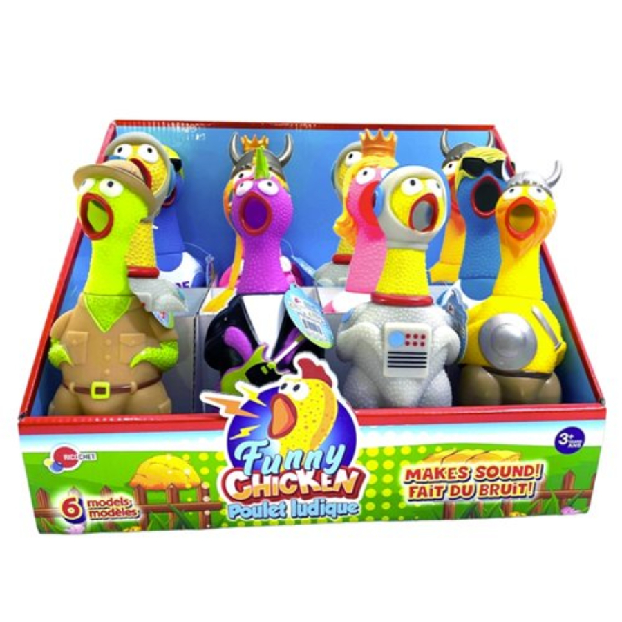 Funny Screaming Chicken Assorted