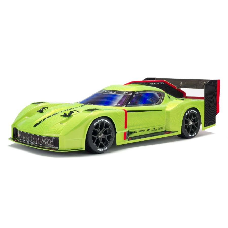 Arrma Radio Control 1:8 Vendetta Speed Machine 4x4 3S BLX RTR Green