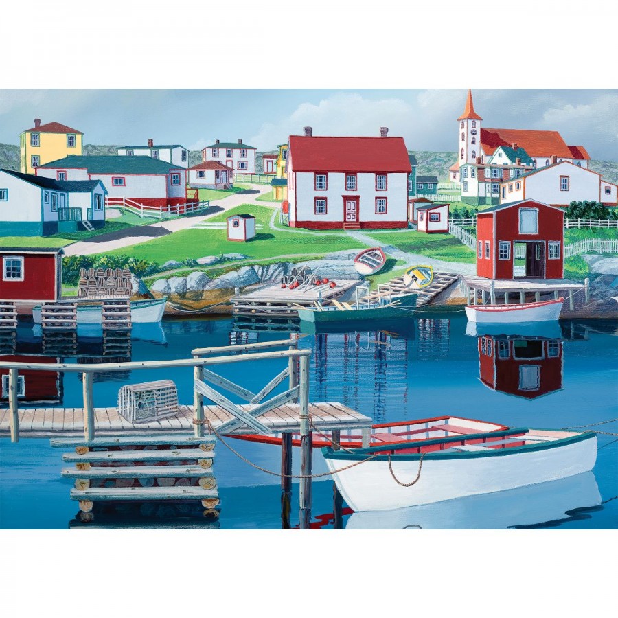 Ravensburger Puzzle 1000 Piece Greenspond Harbor