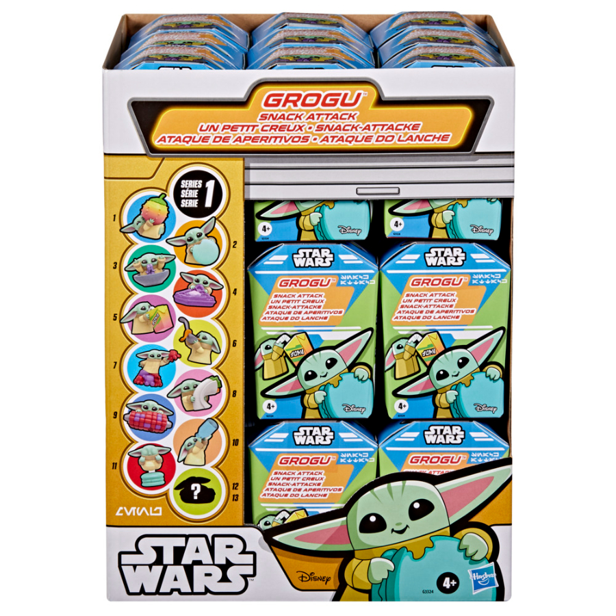 Star Wars Grogu Collectible Surprise Figure Assorted