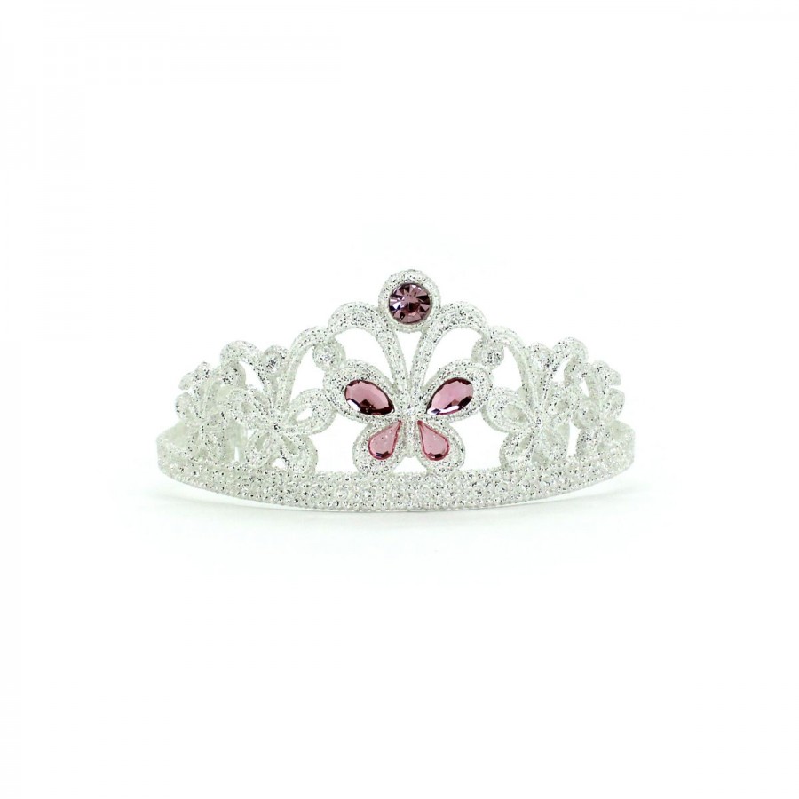 Tiara Silver Butterfly