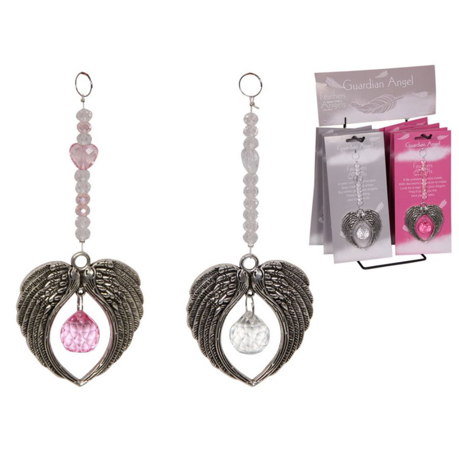 Angel Wing Suncatcher Assorted
