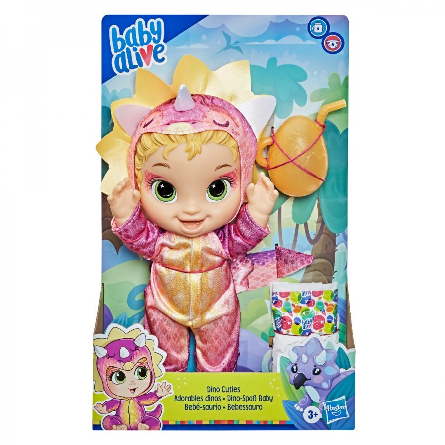 Baby Alive Dinocuties Pink