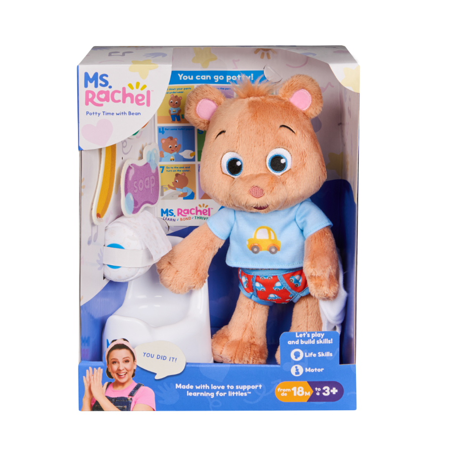 Ms Rachel Bean Potty Playset