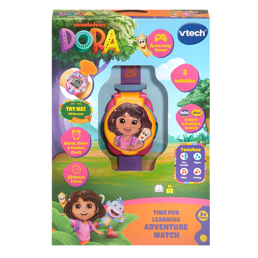 VTech Dora The Explorer Time For Learning Adventure Watch