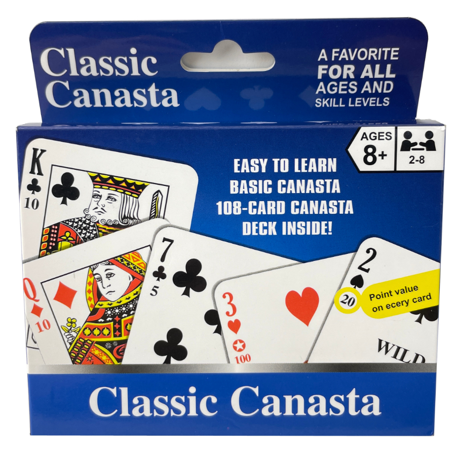 Canasta Playing Card Game With Value Points