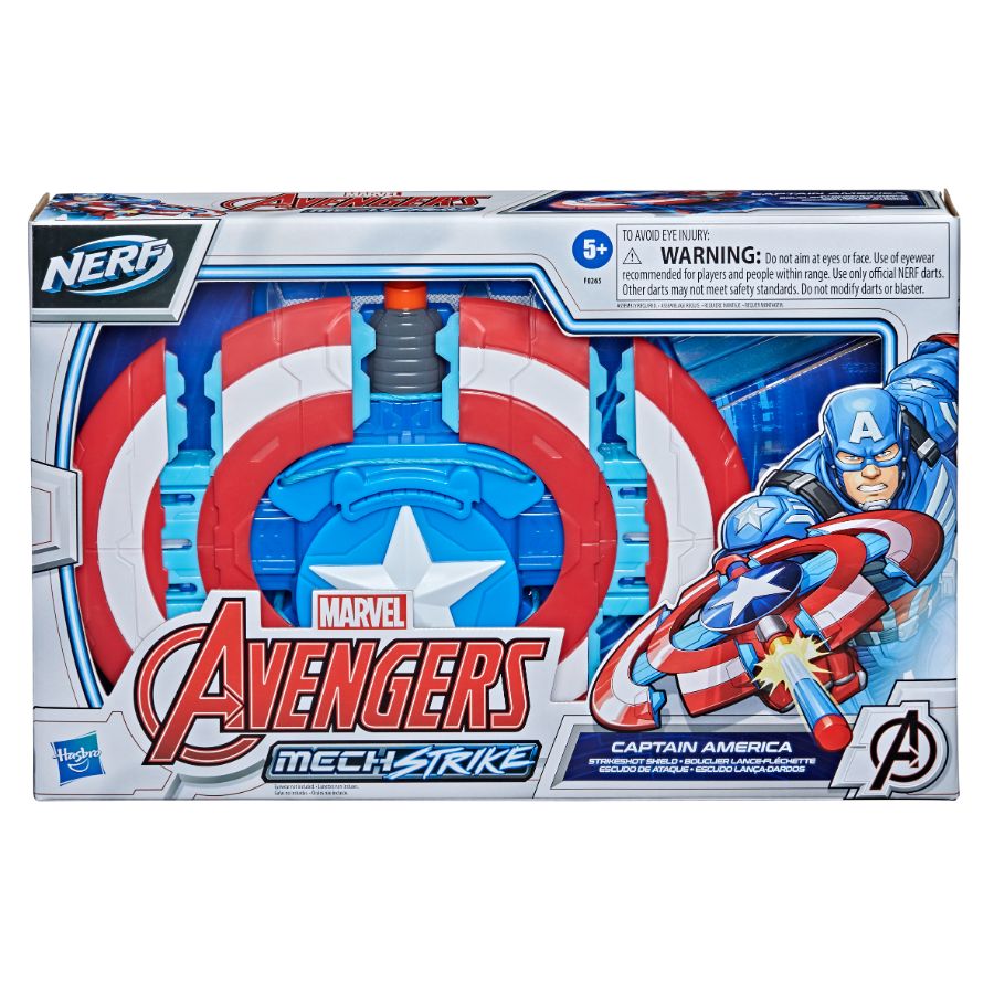 Avengers Mech Strike Captain America Shield Role Play