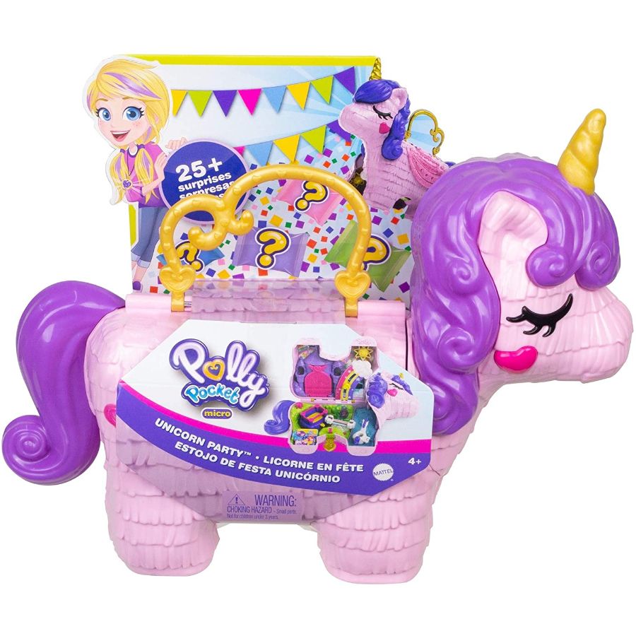 Polly Pocket Unicorn Party Playset