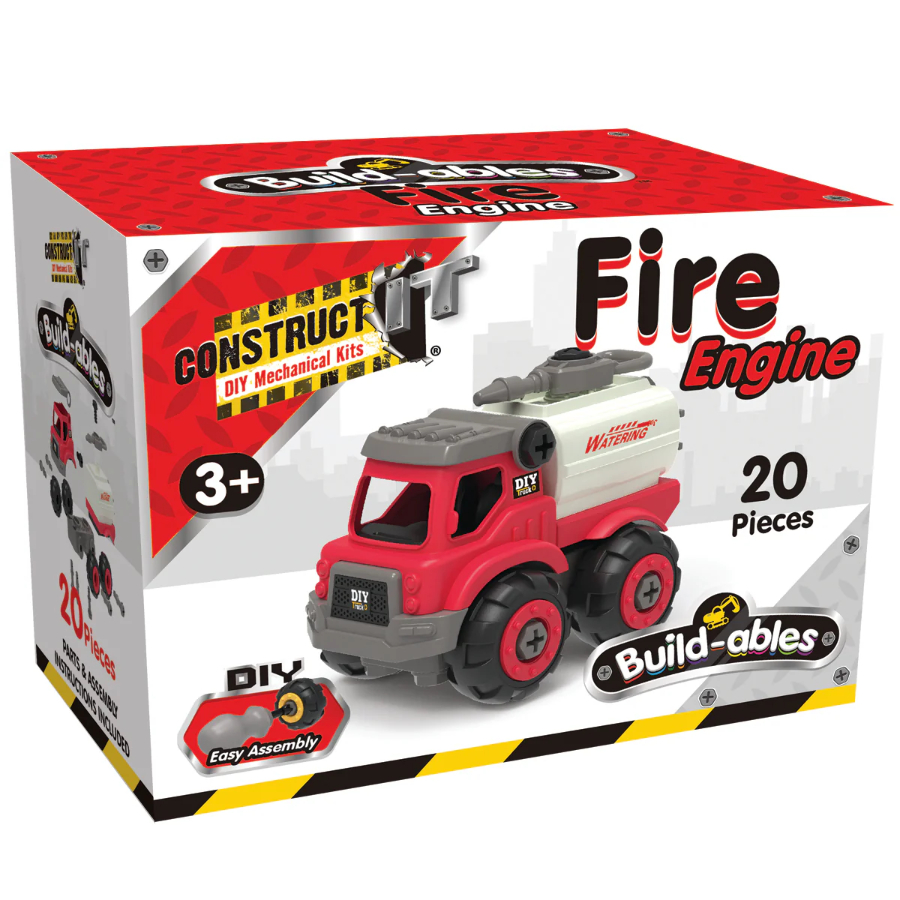 Construct It Buildables Single Fire Engine