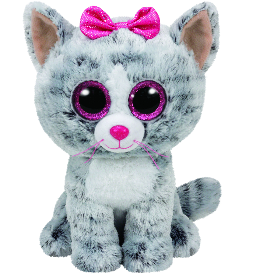 Beanie Boos Medium Plush Kiki The Grey Cat