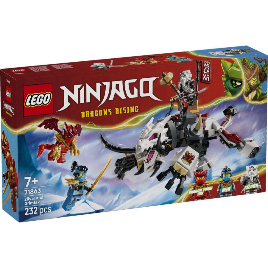 LEGO Ninjago Zilvars Beast Against Kai & Nya