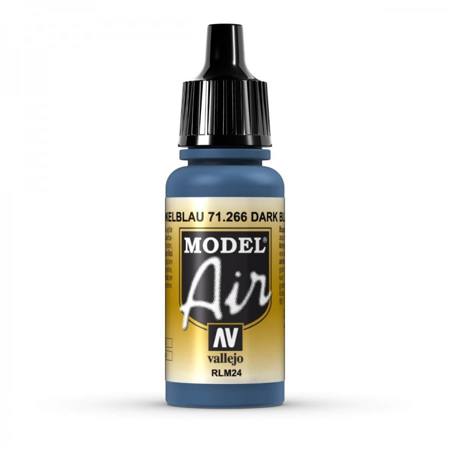 Vallejo Acrylic Paint Model Air Dark Blue RLM24 17 ml