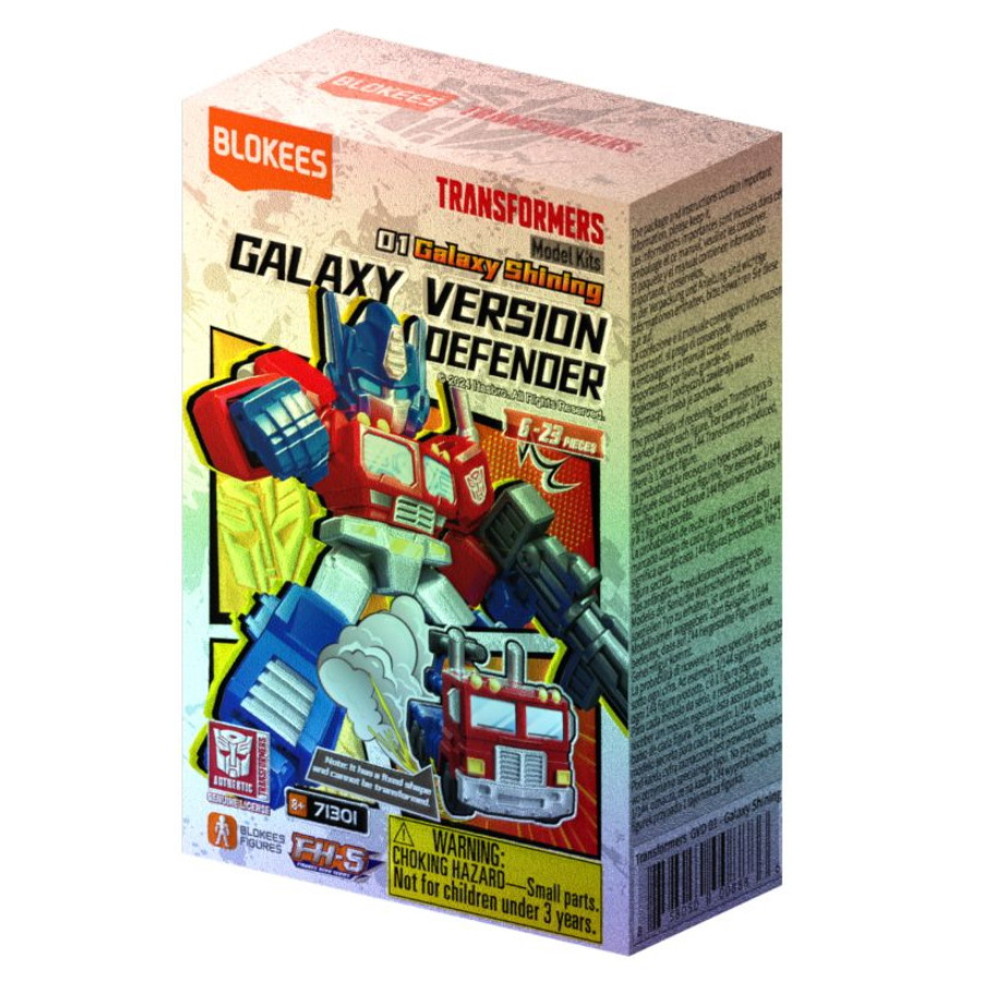 Blokees Model Kit Surprise Box Transformers Defender Galaxy Shining Assorted