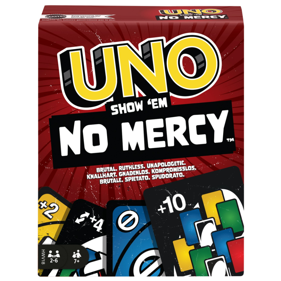 UNO No Mercy Card Game