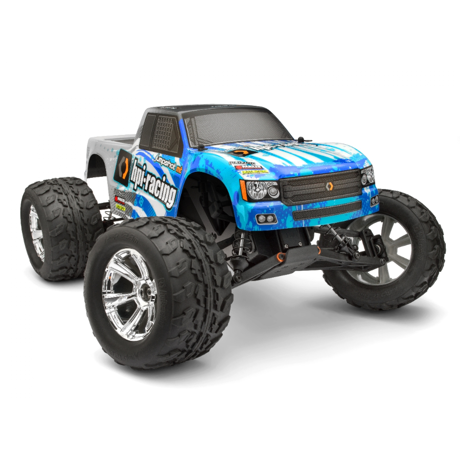 HPI Radio Control 1:10 Jumpshot MT V2 Blue & Silver Brushed RTR