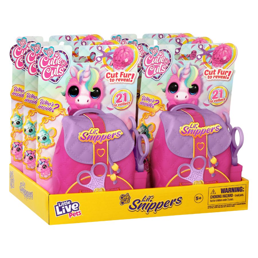 Little Live Pets Scruff-A-Luvs Cutie Cuts Lil Snippers Single Pack Assorted
