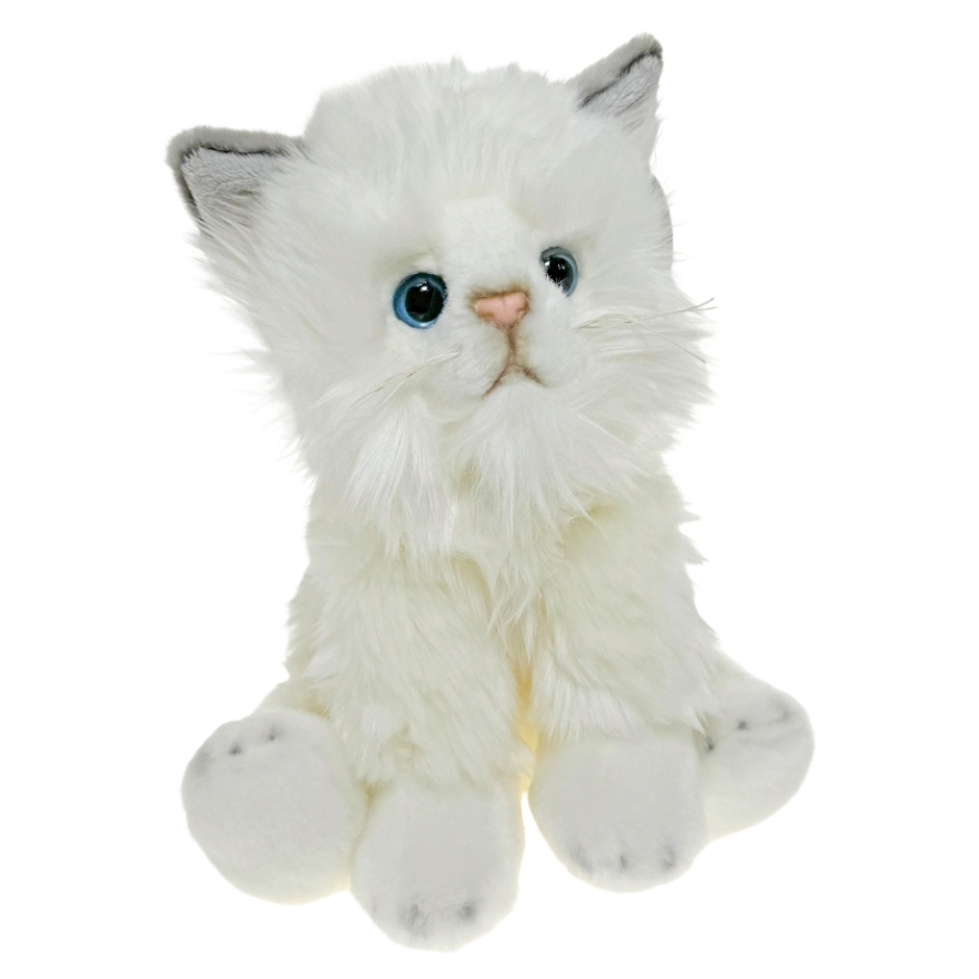 Plush Cat White
