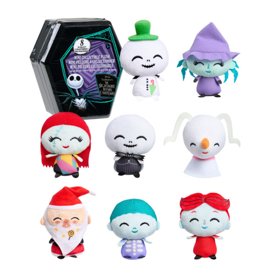 Nightmare Before Christmas Collectible Mini Plush Assorted