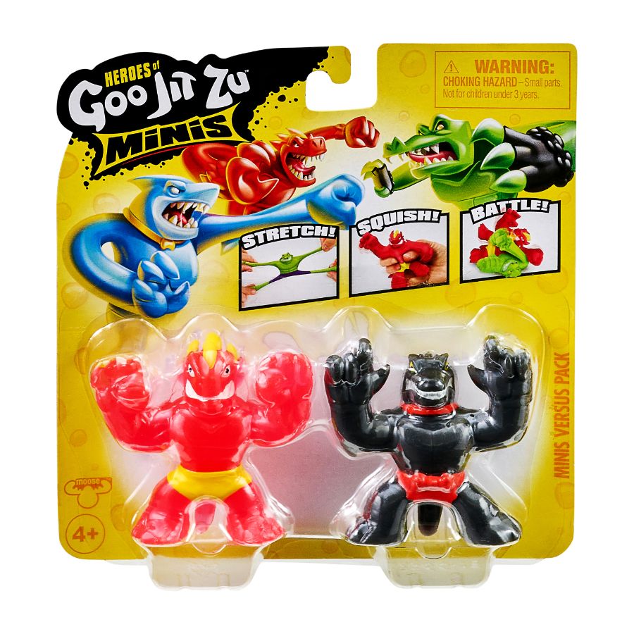 Heroes Of Goo Jitzu Series 7 Minis Versus Pack Assorted
