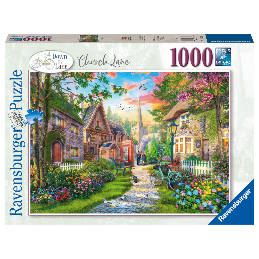 Ravensburger Puzzle 1000 Piece Down The Lane No 4
