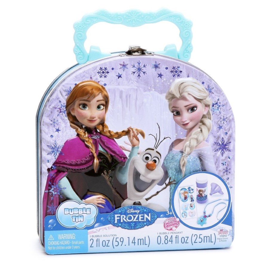 Frozen Tin With Bubbles & Stickers