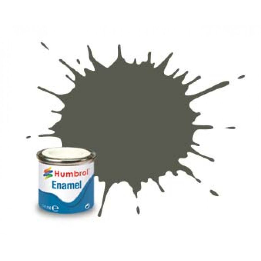 Humbrol Enamel Paint RLM70 Schwartzgrun