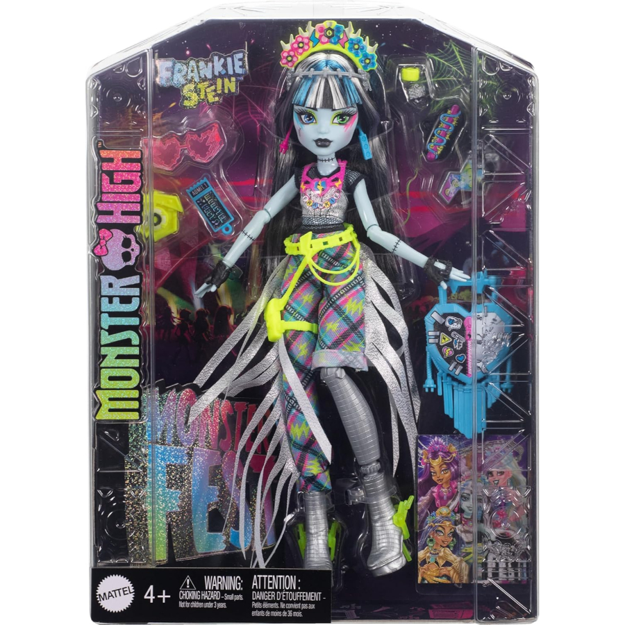 Monster High Monster Fest Frankie Stein Fashion Doll & Accessories