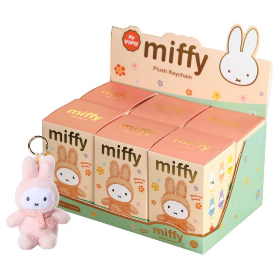 Miffy Sitting Plush Keychain Surprise Box Assorted