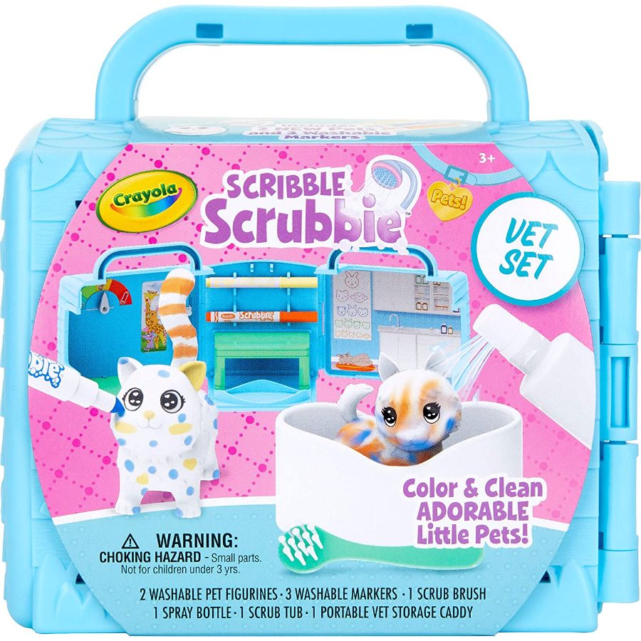 Crayola Scribble Scrubbie Vet Playset