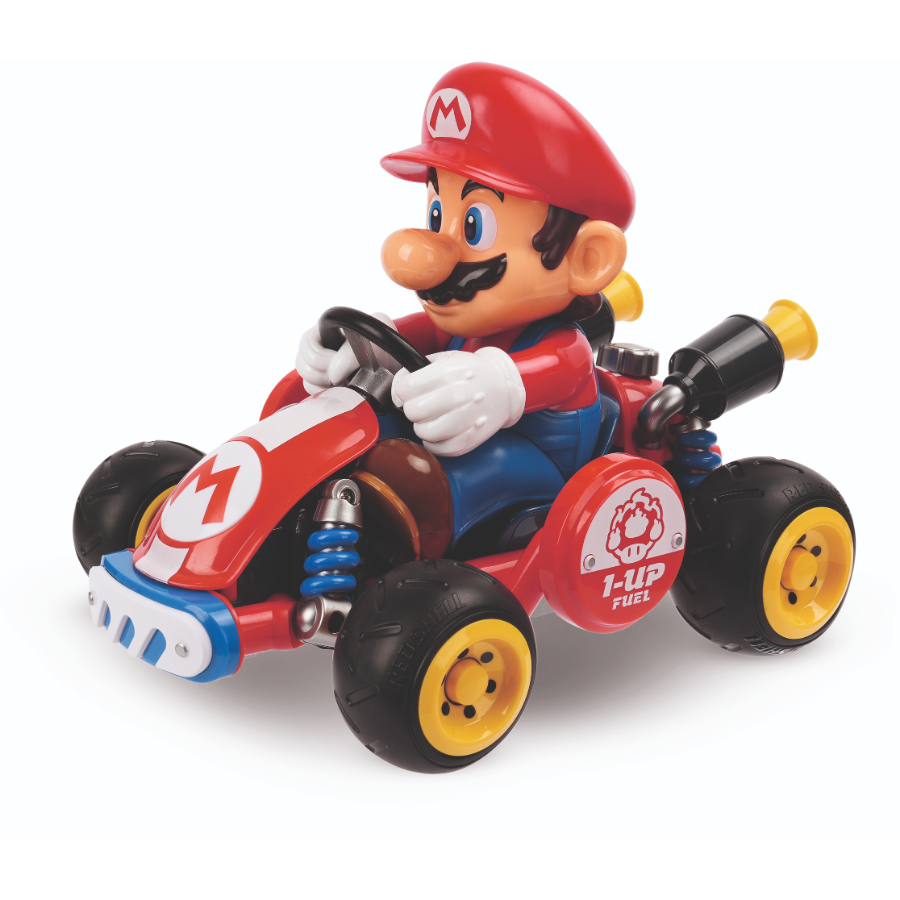 Carrera Radio Control 1:18 Scale Mario Kart Mario 2.4 GHz With USB Charging