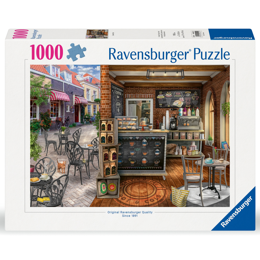 Ravensburger Puzzle 1000 Piece Quaint Cafe Puzzle SF