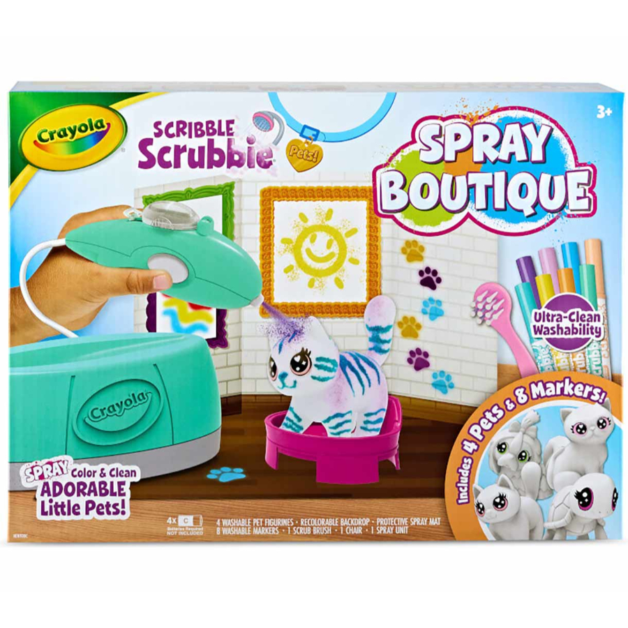 Crayola Scribble Scrubbie Spray Boutique