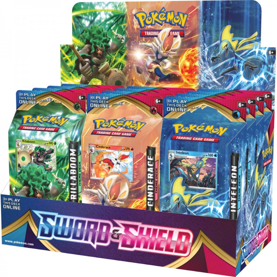 Pokemon TCG Sword & Shield Theme Deck Assorted