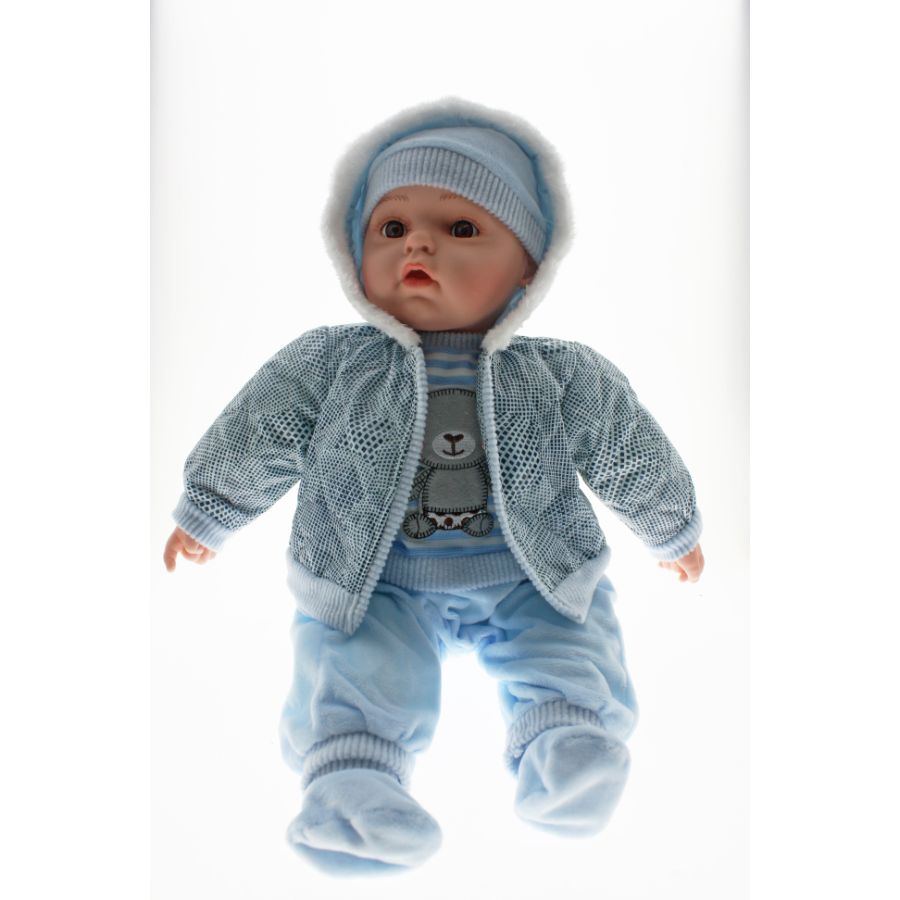 Baby Doll Blue Mason With Coat