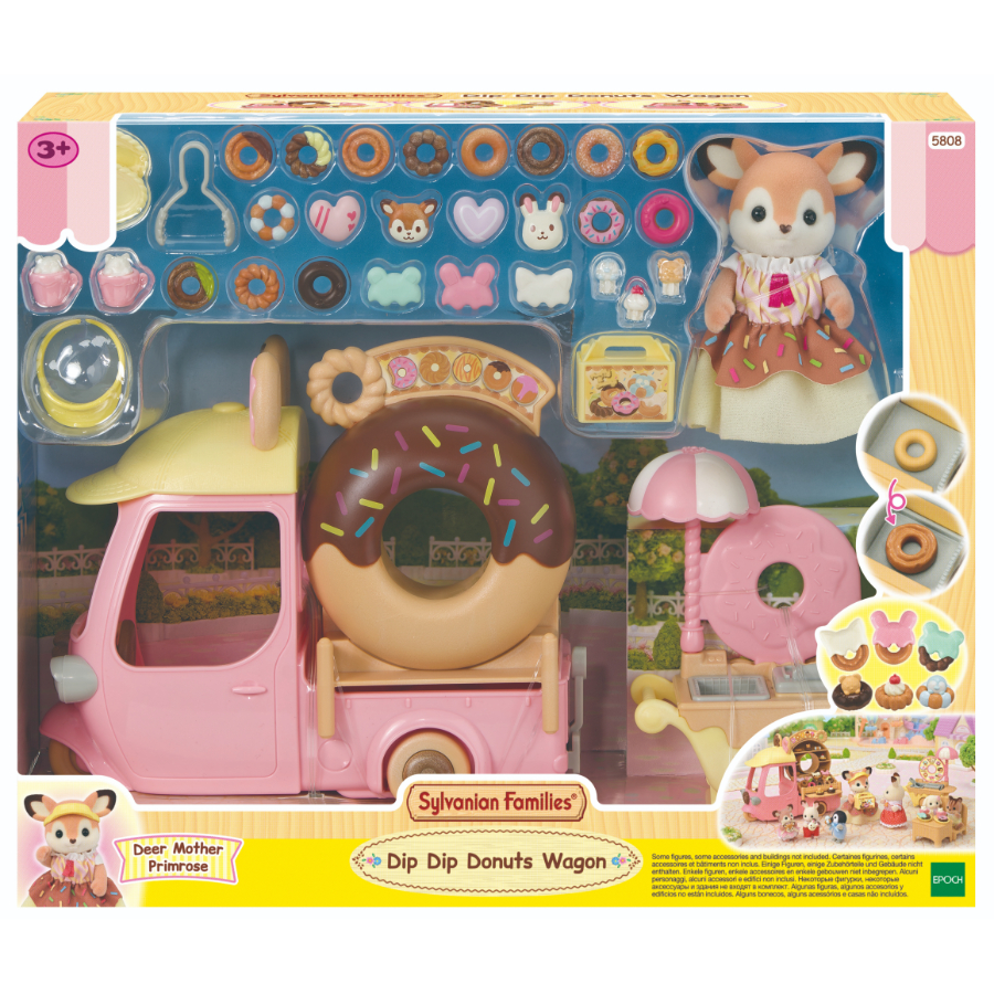 Sylvanian Families Dip Dip Donuts Wagon