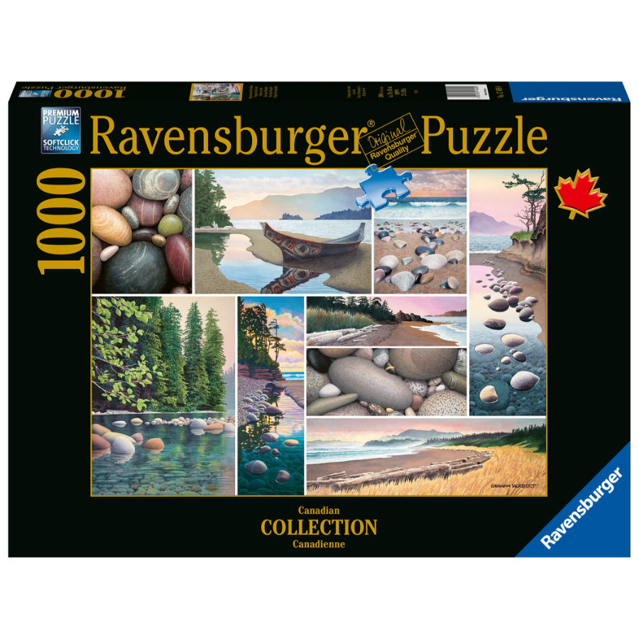 Ravensburger Puzzle 1000 Piece West Coast Tranquility | Toys | Casey's Toys