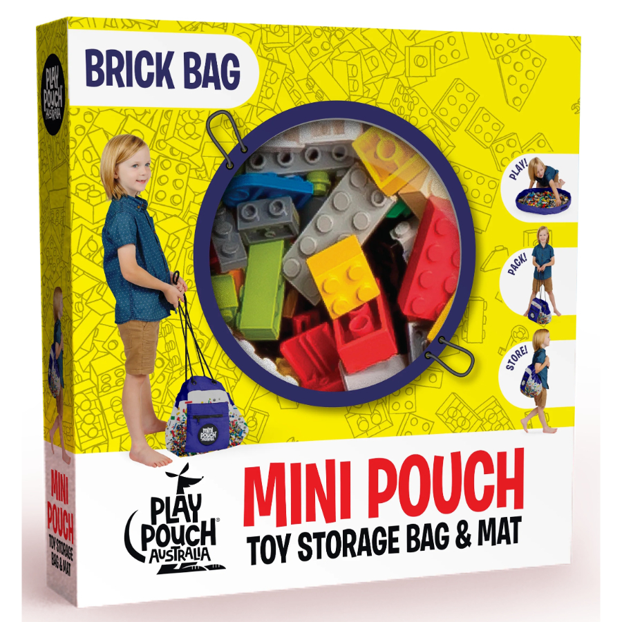 Play Pouch Brick Storage Bag & Playmat