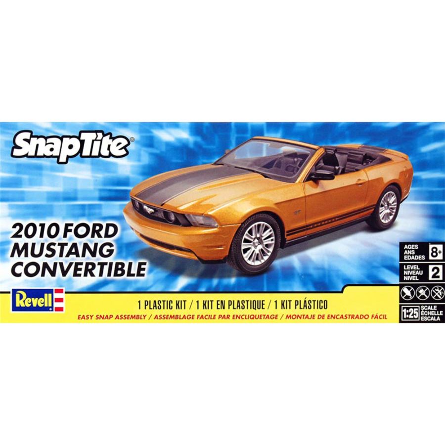 Revell Model Kit 1:24 2010 Ford Mustang Convertible